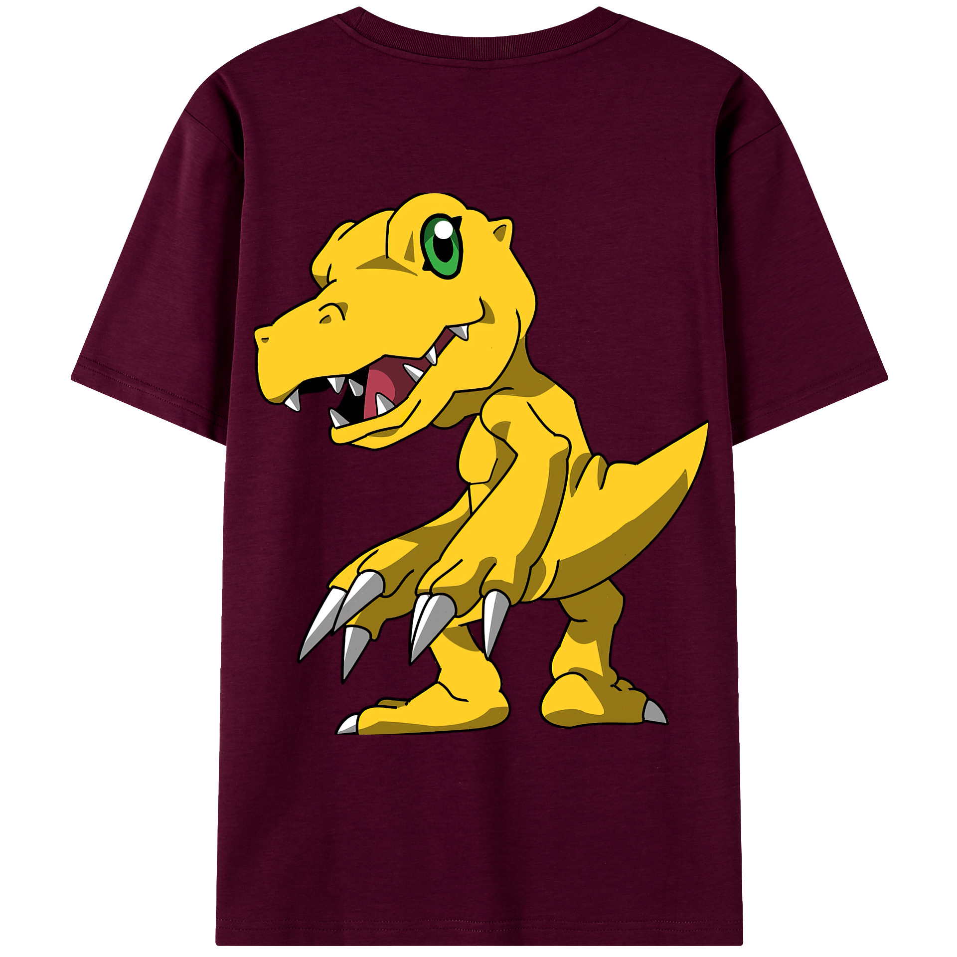 （画像用） Digimon デジタルモンスター/デジモン レディース半袖Tシャツ(バックプリント)